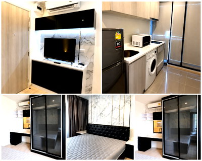 คอนโดให้เช่า : 1 ห้องนอน | 1 ห้องน้ำ | MRT Phetchaburi | 30 ตร.ม. | 20,000 บาท/เดือน | ชั้น 27 — Life Asoke กรุงเทพฯ