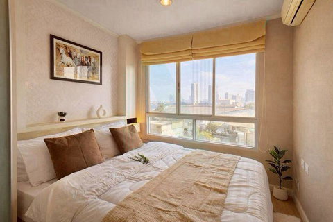 For Sell Condo LUMPINI VILLE RATBURANA - RIVERVIEW Building B, Floor 7,1 bed room, Room size 30.05 sqm