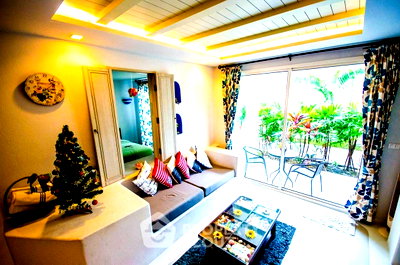 Condos for rent : 2-BR Condo at Chelona Condominium close to Memory house cafe huahin (ID 1159991)