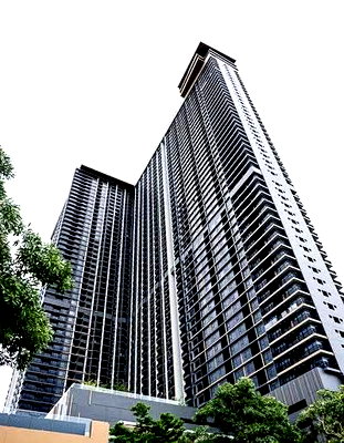 Condos for rent : 2Bed | 2Bath | MRT Phra Nang Klao Bridge | 61sqm | THB 40,000/mo | Fl.31 — The Politan Rive Bangkok