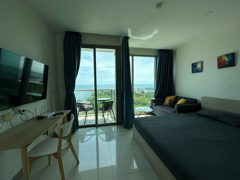 ⛵ Riviera Jomtien ⛵ Sea view / 12AF / Studio room >> THB12,000/month彡