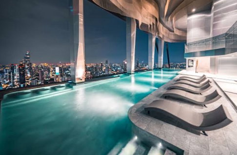 1Bed | 1Bath | MRT Sam Yan | 36sqm | THB 33,000/mo | Fl.23 — Park Origin Chula Samyan Bangkok