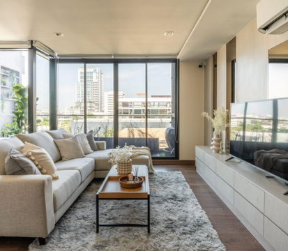 3Bed | 4Bath | BTS Bang Chak | 125sqm | THB 75,000/mo | Fl.7 — The Unique Sukhumvit 62/1 Bangkok