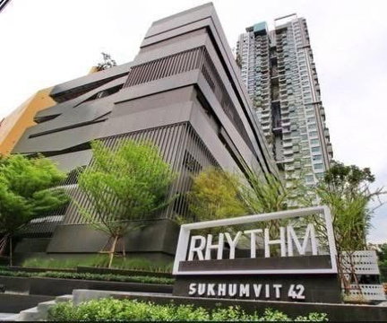 1Bed | 1Bath | BTS Ekkamai | 48sqm | THB 30,000/mo | Fl.5 — Rhythm Sukhumvit 42 Bangkok