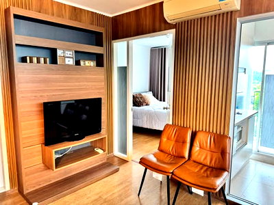 Condos for rent : 1Bed | 1Bath | BTS On Nut | 31sqm | THB 14,000/mo | Fl.4 — U Delight At Onnut Station Bangkok