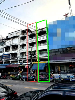 เช่าอาคารพาณิชย์ สนง.ประกันสังคมกรุงเทพพื้นที่ 3 : BD1487  อาคารพาณิชย์ให้เช่า   ย่านห้วยขวาง กรุงเทพมหานคร