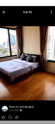 คอนโดให้เช่า : 2 ห้องนอน | 2 ห้องน้ำ | BTS Phrom Phong | 85 ตร.ม. | 55,000 บาท/เดือน | ชั้น 15 — Aguston Condo กรุงเทพฯ