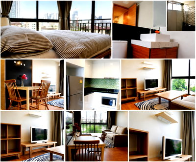 Condos for rent : 1Bed | 1Bath | MRT Queen Sirikit National Convention Centre | 35sqm | THB 23,000/mo | Fl.8 — Xvi The Sixteenth Condominium Bangkok