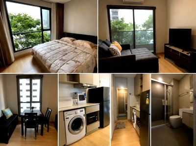 Condos for rent : 1Bed | 1Bath | ARL Makkasan | 32sqm | THB 20,000/mo | Fl.11 — Lumpini Suite Phetchaburi - Makkasan Bangkok