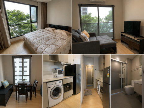1 ห้องนอน | 1 ห้องน้ำ | ARL Makkasan | 32 ตร.ม. | 20,000 บาท/เดือน | ชั้น 11 — Lumpini Suite Phetchaburi - Makkasan กรุงเทพฯ