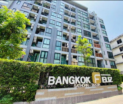 1Bed | 1Bath | BTS Krung Thon Buri | 32sqm | THB 15,000/mo | Fl.4 — Bangkok Feliz Sathorn-Taksin Bangkok