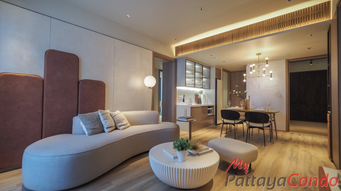 picture 🛏️ 2 Bed - 🛁 2 Bath - 🏙️ Sea View - 🌏 FOREIGN name - 🏢 Arom Jomtien Pattaya - Ref: AROJ12 - 19/21