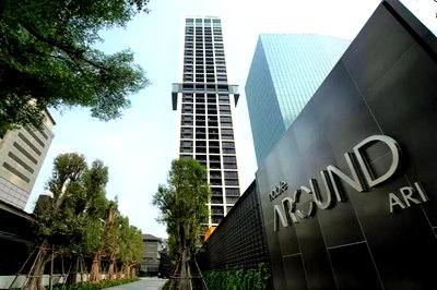 Condos for rent : 1Bed | 1Bath | BTS Ari | 27sqm | THB 20,000/mo | Fl.31 — Noble Around Ari Bangkok
