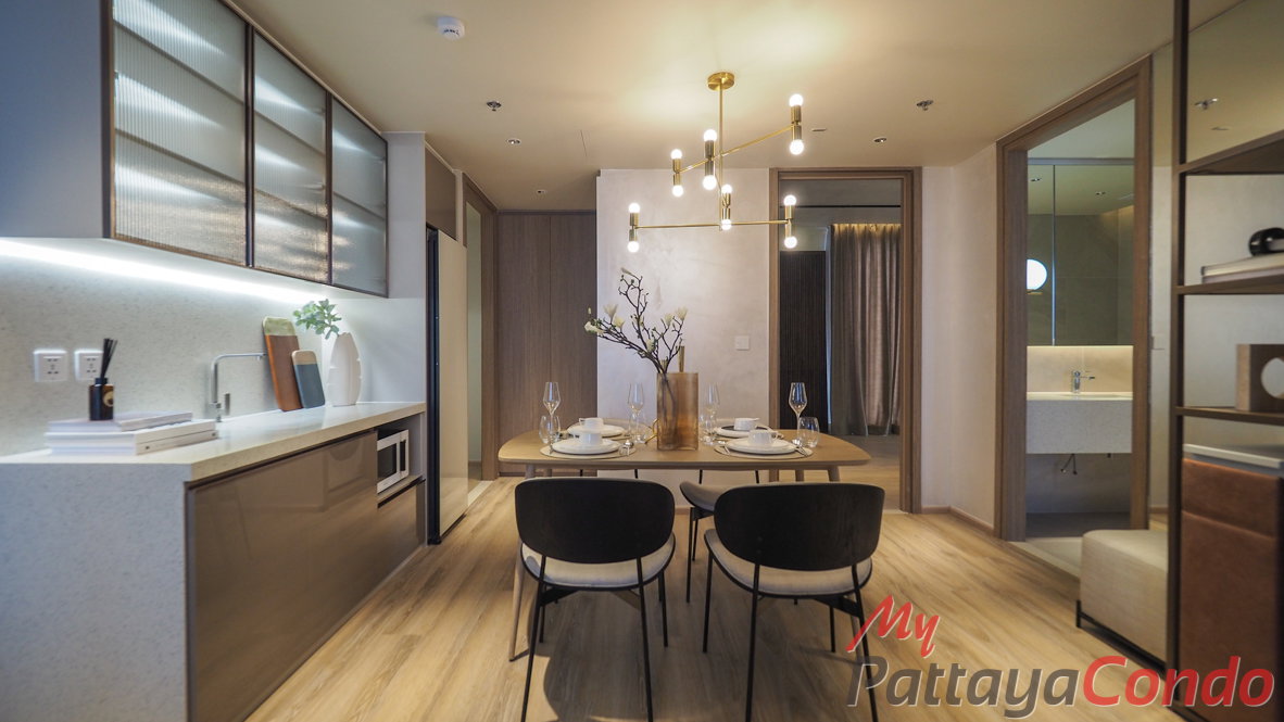 picture 🛏️ 2 Bed - 🛁 2 Bath - 🏙️ Sea View - 🌏 FOREIGN name - 🏢 Arom Jomtien Pattaya - Ref: AROJ12 - 18/21