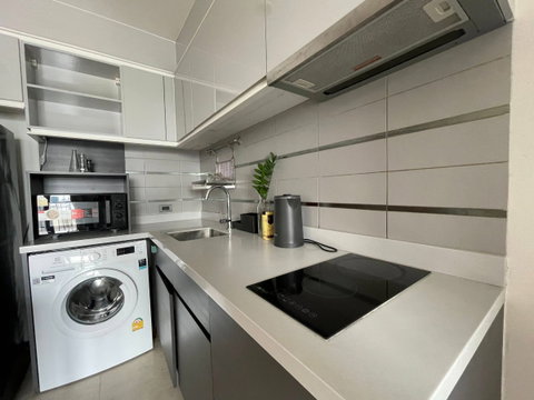 1 ห้องนอน | 1 ห้องน้ำ | MRT Bang O | 45 ตร.ม. | 22,000 บาท/เดือน | ชั้น 8 — Wynn Condo กรุงเทพฯ