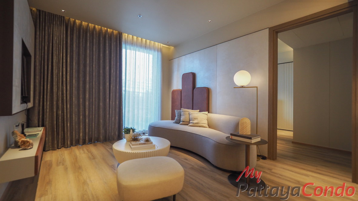 picture 🛏️ 2 Bed - 🛁 2 Bath - 🏙️ Sea View - 🌏 FOREIGN name - 🏢 Arom Jomtien Pattaya - Ref: AROJ12 - 12/21