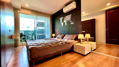 Condos for rent : 2Bed | 1Bath | BTS Asok | 66sqm | THB 37,000/mo | Fl.17 — 15 Sukhumvit Residences Bangkok