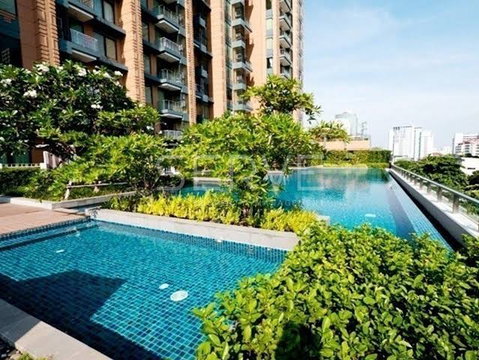 1Bed | 2Bath | BTS Asok | 80sqm | THB 50,000/mo | Fl.35 — Villa Asoke Bangkok