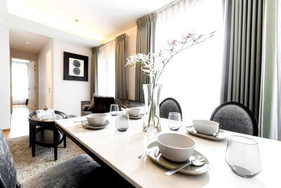 Condos for rent : 2Bed | 2Bath | BTS Phrom Phong | 60sqm | THB 55,000/mo | Fl.11 — H Sukhumvit 43 Bangkok