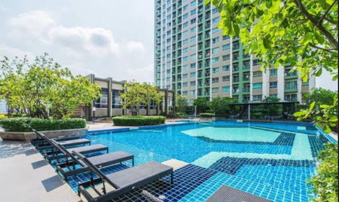 1 ห้องนอน | 1 ห้องน้ำ | MRT Phra Ram 9 | 23 ตร.ม. | 15,000 บาท/เดือน | ชั้น 7 — Lumpini Park Rama 9 - Ratchada กรุงเทพฯ