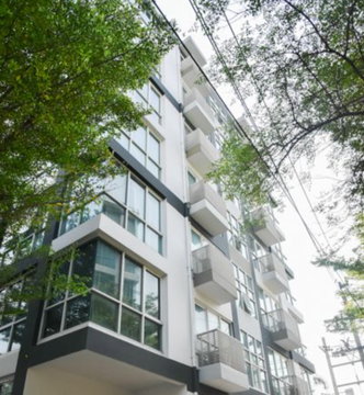 1Bed | 1Bath | MRT Phra Ram 9 | 27sqm | THB 15,000/mo | Fl.4 — Garden Asoke - Rama 9 Bangkok