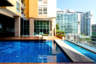 คอนโดให้เช่า : 2 ห้องนอน | 1 ห้องน้ำ | MRT Phetchaburi | 65 ตร.ม. | 35,000 บาท/เดือน | ชั้น 24 — My Resort Bangkok กรุงเทพฯ