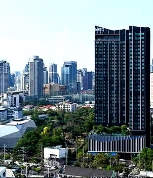 Condos for rent : 1Bed | 1Bath | BTS Phra Khanong | 30sqm | THB 20,000/mo | Fl.12 — Ideo Sukhumvit - Rama 4 Bangkok