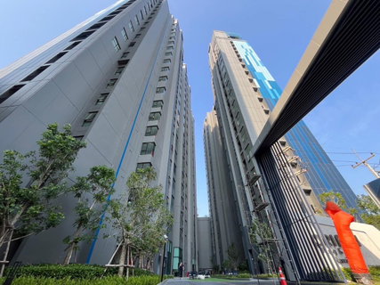 รูปภาพ 1Bed | 1Bath | MRT Ratchadaphisek | 26sqm | THB 13,000/mo | Fl.6 — Origin Plug Bangkok