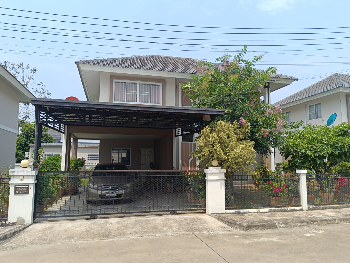 รูป ขายบ้านเดี่ยว 2 ชั้น พร้อมอยู่ — กาญจน์กนกวิลล์ 16 หนองจ๊อม สันทราย เชียงใหม่ - รูปที่ 2/10