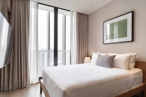 Studio | 1Bath | BTS Phrom Phong | 29sqm | THB 23,000/mo | Fl.12 — Park Origin Phrom Phong Bangkok