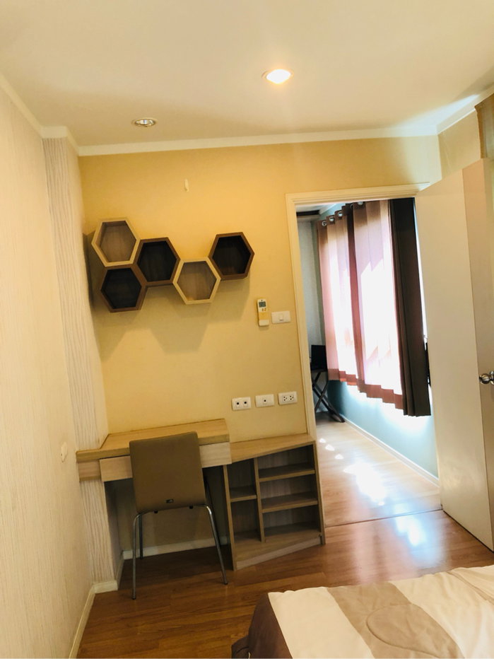 รูป ให้เช่าคอนโด ลุมพินี วิลล์ สุขุมวิท 77-2 ห้องใหญ่ 45 ตร.ม. อาคาร B2 ชั้น 5 Fully Furnished ราคา 15,000 บาท ใกล้ BTS อ่อนนุช - รูปที่ 3/9