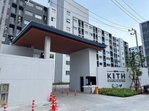 1 ห้องนอน | 1 ห้องน้ำ | BTS Si Dan | 27 ตร.ม. | 8,000 บาท/เดือน | ชั้น 8 — Sena Kith Srinakarin-Sridan กรุงเทพฯ