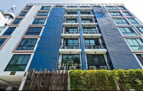 1Bed | 1Bath | BTS Ekkamai | 45sqm | THB 20,000/mo | Fl.4 — The Ace Ekamai Bangkok