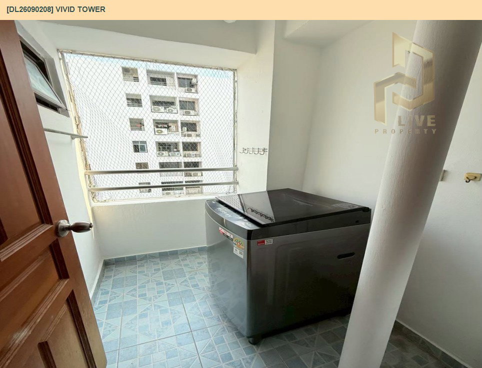 รูป DL26090208 ให้เช่าคอนโด วิวิด ทาวเวอร์ (Vivid Tower) ใกล้ - พร้อมเข้าอยู่ โทรด่วน 0653619502 LineID @952jdxxk - รูปที่ 7/7
