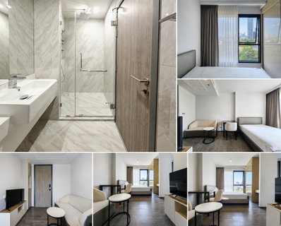 รูปภาพ Studio | 1Bath | MRT Khlong Toei | 27sqm | THB 21,000/mo | Fl.10 — Coco Parc Bangkok