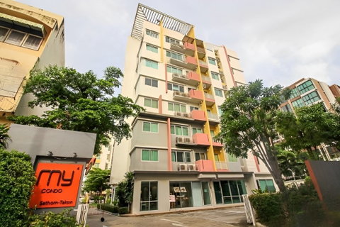 รูปภาพ 1 ห้องนอน | 1 ห้องน้ำ | BTS Wongwian Yai | 25 ตร.ม. | 12,000 บาท/เดือน | ชั้น 7 — My Condo Sathorn-Taksin กรุงเทพฯ