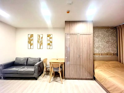 คอนโดให้เช่า : สตูดิโอ | 1 ห้องน้ำ | BTS Bang Chak | 24 ตร.ม. | 15,000 บาท/เดือน | ชั้น 8 — Plum Condo Sukhumvit 62 กรุงเทพฯ