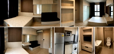 Condos for rent : Studio | 1Bath | BTS Bang Na | 23sqm | THB 13,000/mo | Fl.15 — Ideo Mobi Sukhumvit Eastgate Bangkok