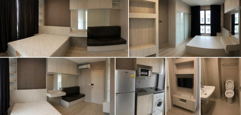 Studio | 1Bath | BTS Bang Na | 23sqm | THB 13,000/mo | Fl.15 — Ideo Mobi Sukhumvit Eastgate Bangkok