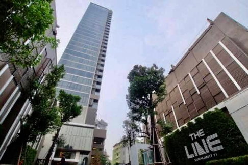 1Bed | 1Bath | BTS Phra Khanong | 46sqm | THB 27,000/mo | Fl.12 — The Line Sukhumvit 71 Bangkok