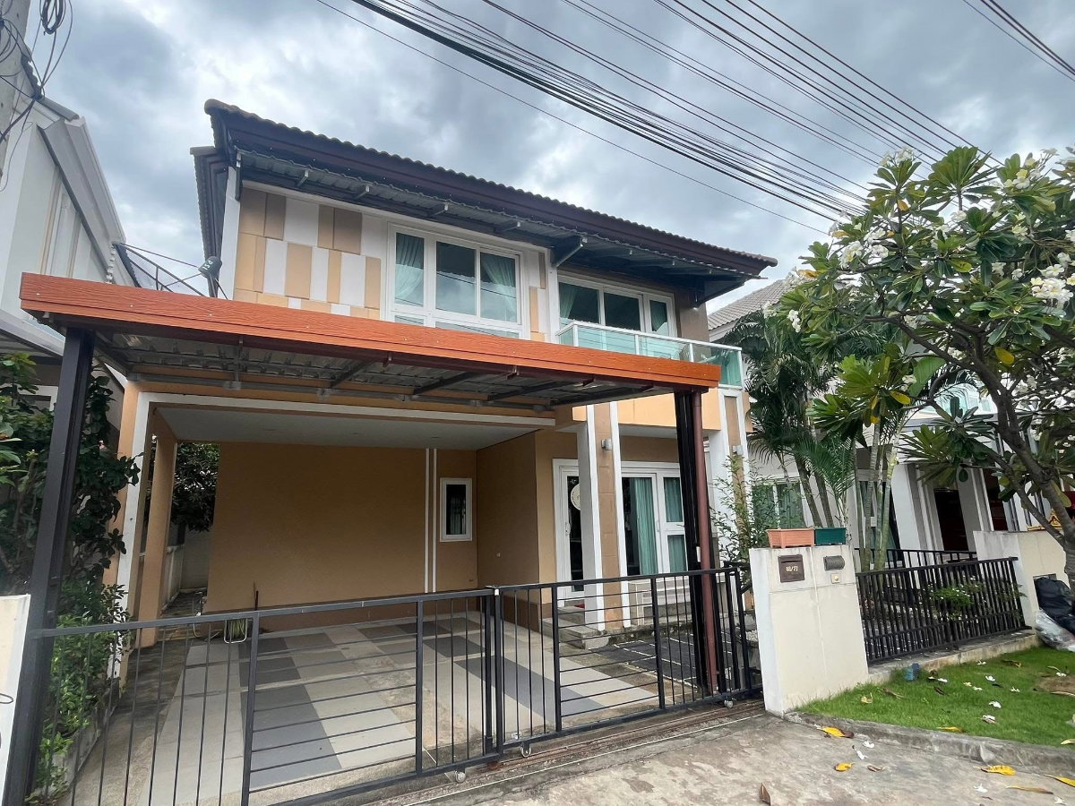 รูป 🏡 บ้านให้เช่า บ้านเดี่ยว 2 ชั้น ในโครงการคุณภาพ ใกล้สนามบินเชียงใหม่ โซนแม่เหียะ บรรยากาศเงียบสงบ ปลอดภัย รปภ. 24 ชม. - รูปที่ 2/26