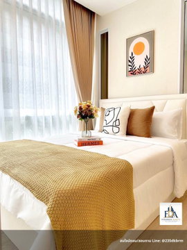 ✨FD-084563 ให้เช่าด่วน! เดอะ สกาย สุขุมวิท 1 ห้องนอน ห้องมุมวิวสวน แต่งครบพร้อมอยู่ ใกล้ BTS อุ