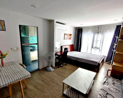 คอนโดให้เช่า : 1 ห้องนอน | 1 ห้องน้ำ | MRT Bang O | 30 ตร.ม. | 10,000 บาท/เดือน | ชั้น 7 — Rye Condo กรุงเทพฯ