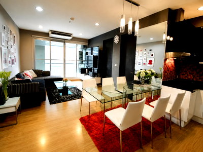 Condos for rent : 2Bed | 2Bath | BTS Ratchathewi | 75sqm | THB 38,000/mo | Fl.18 — The Address Siam Bangkok