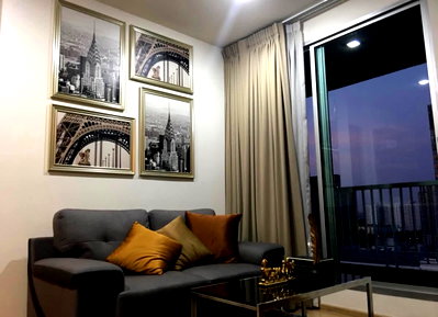 Condos for rent : 2Bed | 2Bath | BTS On Nut | 65sqm | THB 40,000/mo | Fl.19 — Rhythm Sukhumvit 50 Bangkok
