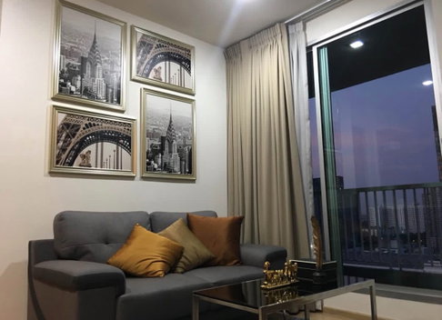 2Bed | 2Bath | BTS On Nut | 65sqm | THB 40,000/mo | Fl.19 — Rhythm Sukhumvit 50 Bangkok