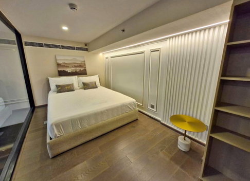 1 ห้องนอน | 1 ห้องน้ำ | MRT Hua Lamphong | 60 ตร.ม. | 65,000 บาท/เดือน | ชั้น 2 — Park Origin Ratchathewi กรุงเทพฯ