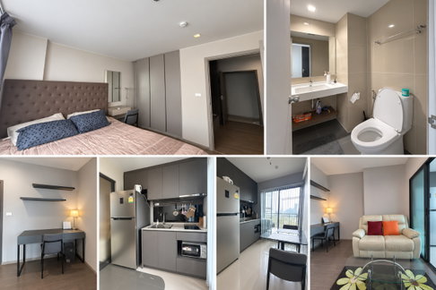1Bed | 1Bath | BTS Bang Chak | 31sqm | THB 21,000/mo | Fl.27 — Ideo Sukhumvit 93 Bangkok