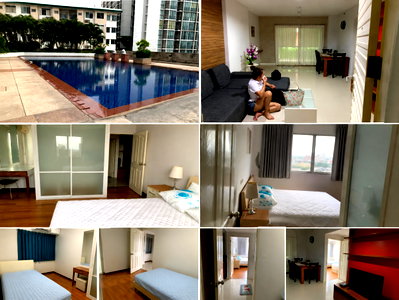 คอนโดให้เช่า : 2 ห้องนอน | 1 ห้องน้ำ | BTS Udom Suk | 70 ตร.ม. | 25,000 บาท/เดือน | ชั้น 18 — Supalai City Resort Bearing Station Sukumvit 105 กรุงเทพฯ