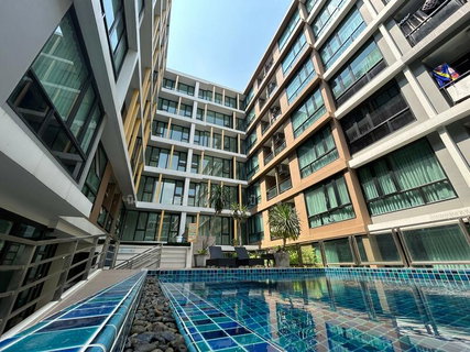 รูปภาพ 1Bed | 1Bath | BTS Bang Chan | 35sqm | THB 11,000/mo | Fl.8 — The Cube Station Ramintra 109 Bangkok